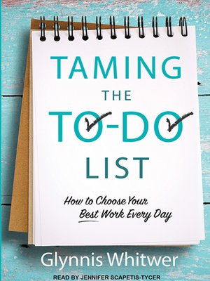 cover image of Taming the To-Do List